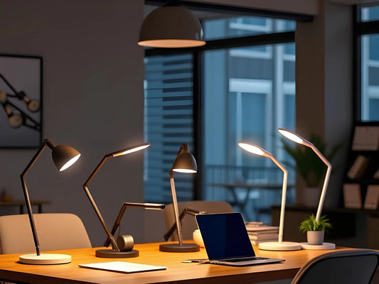 Ensemble de 5 lampes de bureau LED