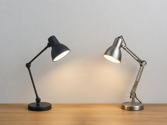 Lampes de bureau LED et halogène