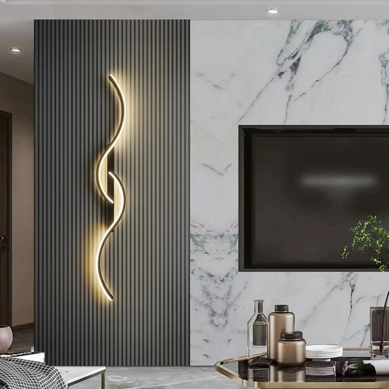 Applique murale LED dimmable pour salon et chambre