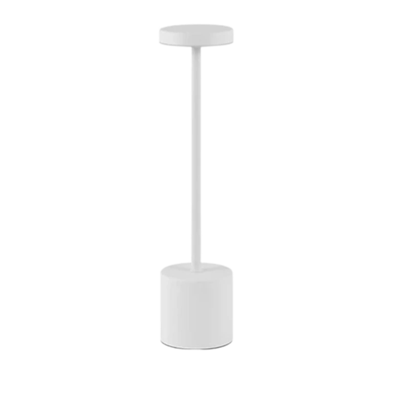 Lampe de chevet tactile blanche