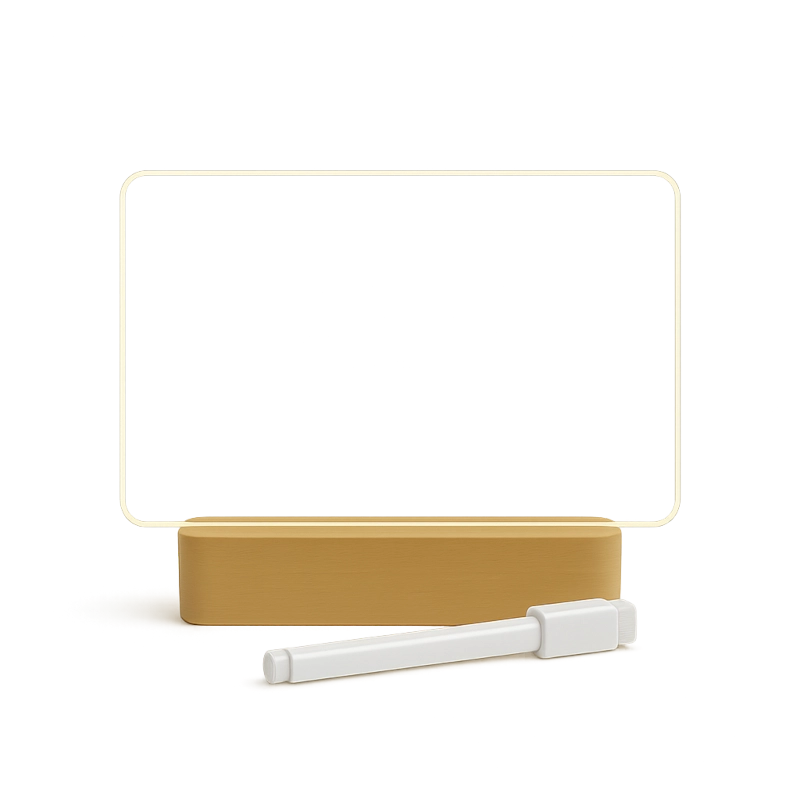 Veilleuse LED créative avec son crayon blanc