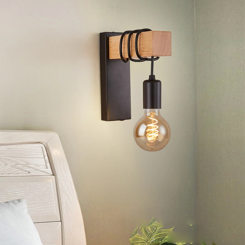Applique murale LED à l'intérieur d'une chambre