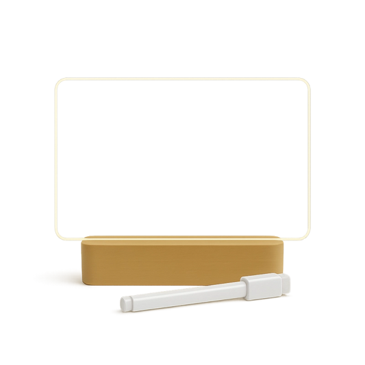 Veilleuse LED créative avec son crayon blanc
