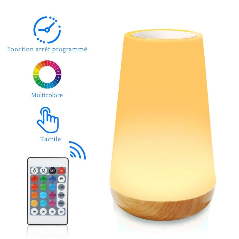 Veilleuse nomade multicolore pour enfant